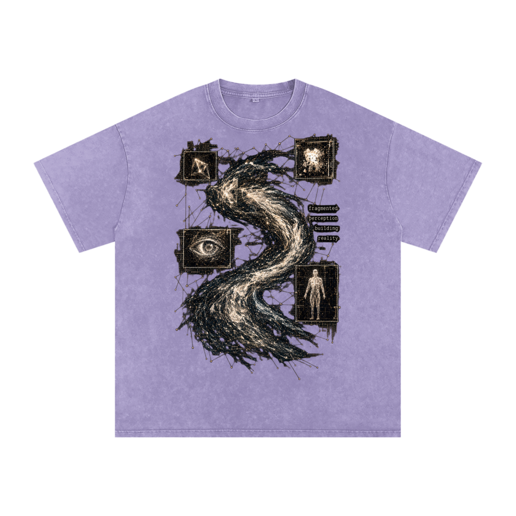 Fragments Become Whole luxury washed cotton streetwear T-shirt, alternate color and garment view 11