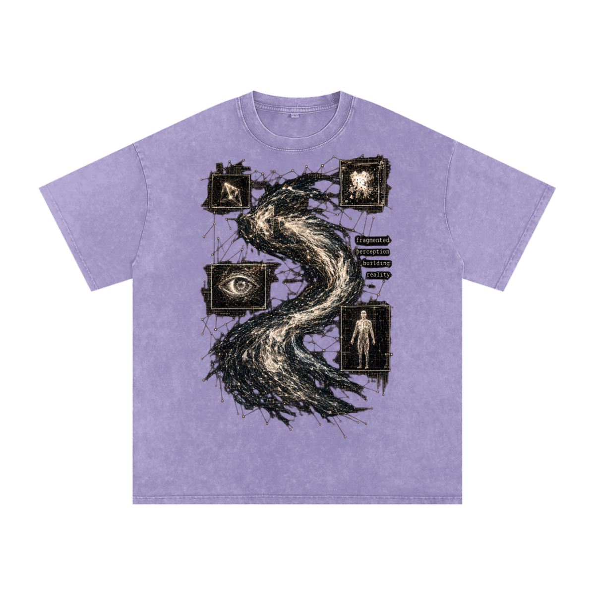 Fragments Become Whole luxury washed cotton streetwear T-shirt, alternate color and garment view 11
