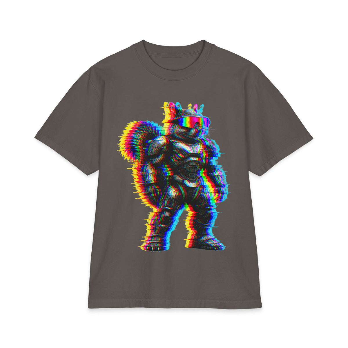 GlitchNuts Luxury Tee — Vintage Glitch Meme