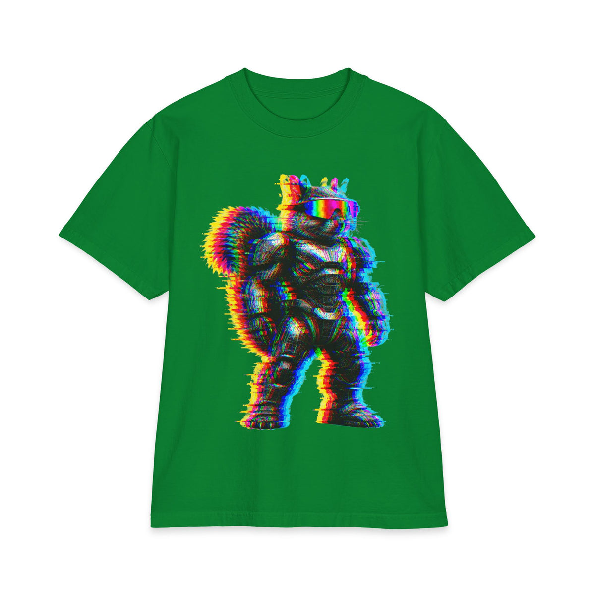 GlitchNuts Luxury Tee — Vintage Glitch Meme