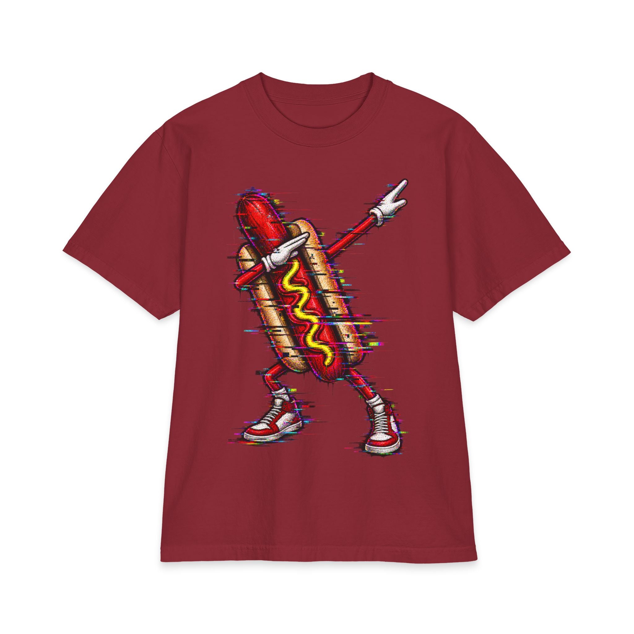 GlitchDog Luxury Tee - Vintage Glitch Meme