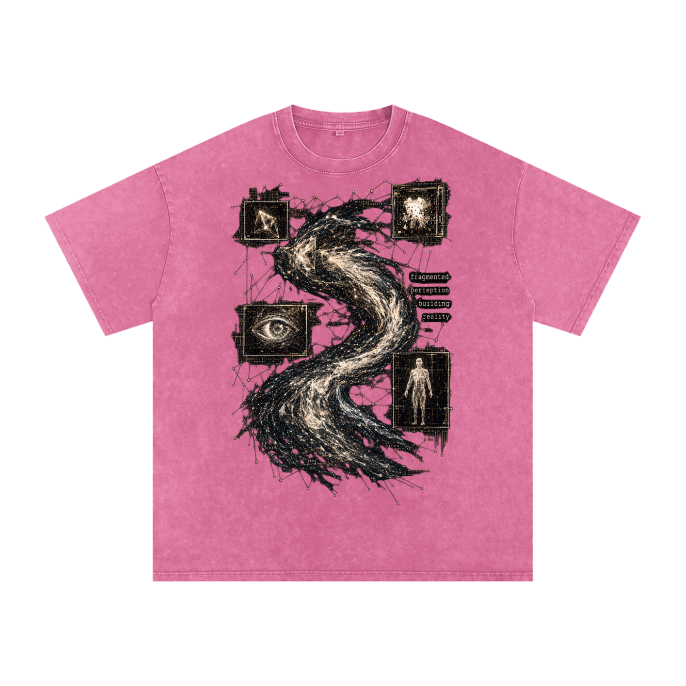 Fragments Become Whole luxury washed cotton streetwear T-shirt, alternate color and garment view 15