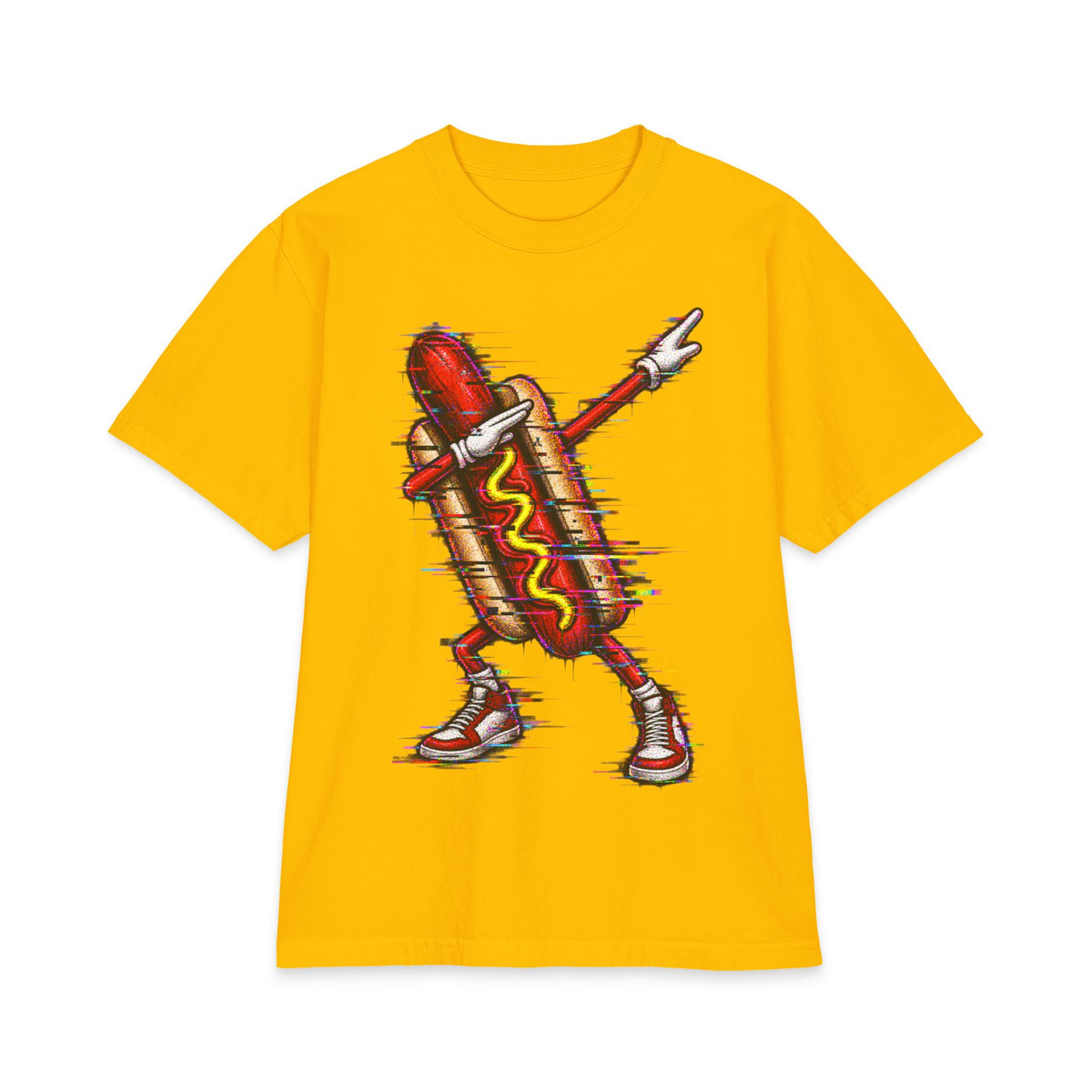 GlitchDog Luxury Tee - Vintage Glitch Meme