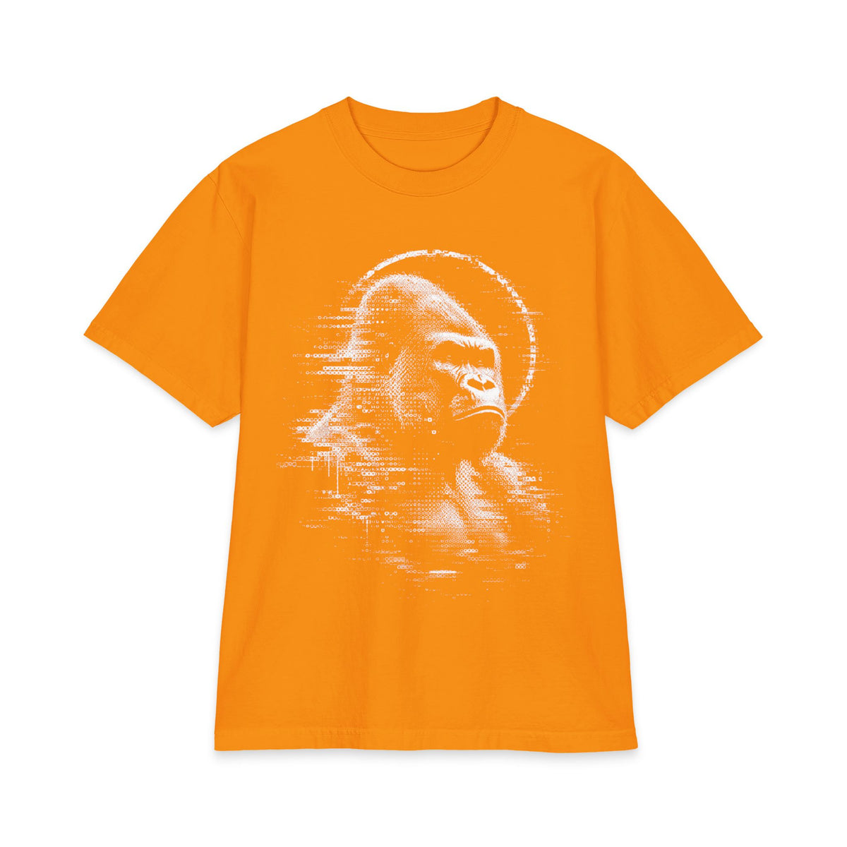 RipGorilla Luxury Tee — Vintage Glitch Meme