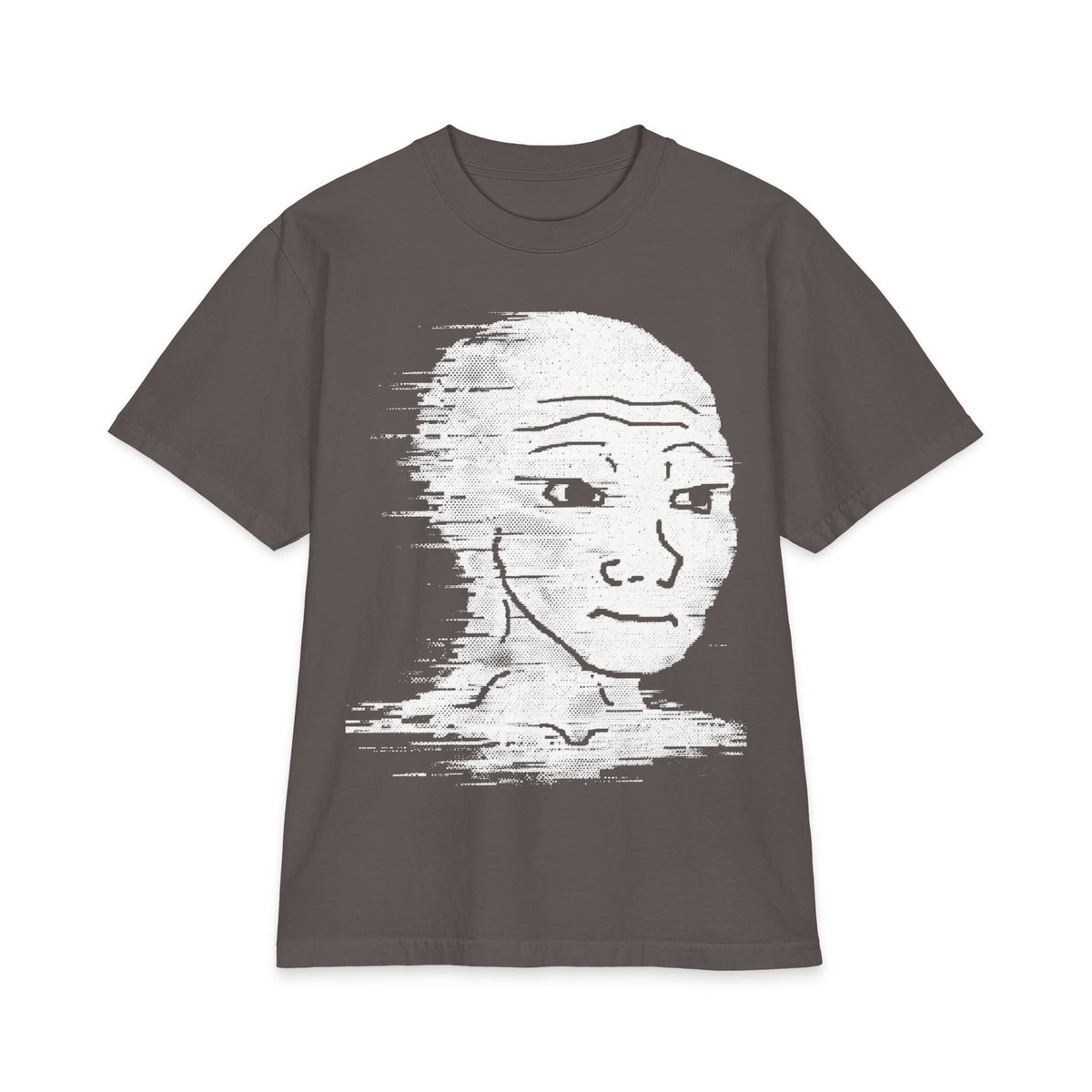 GlitchJak Luxury Tee — Vintage Glitch Meme