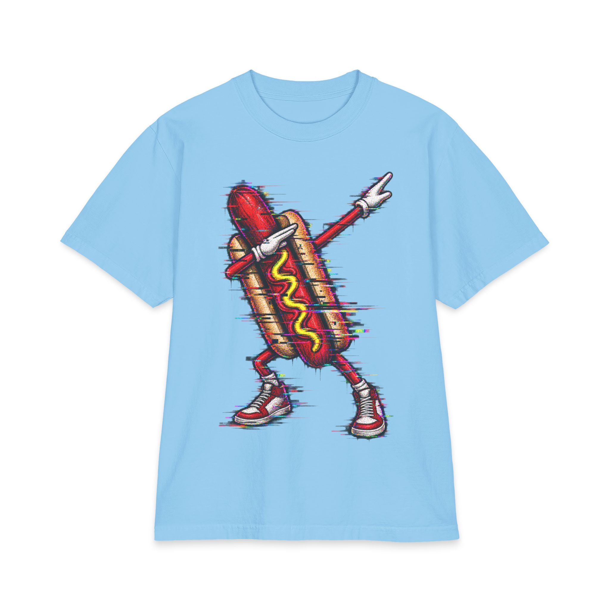 GlitchDog Luxury Tee - Vintage Glitch Meme