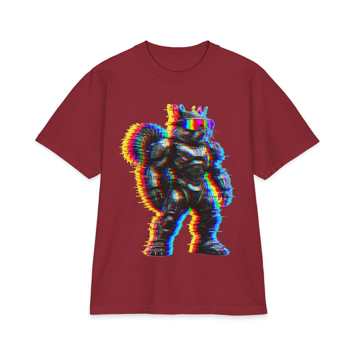 GlitchNuts Luxury Tee — Vintage Glitch Meme