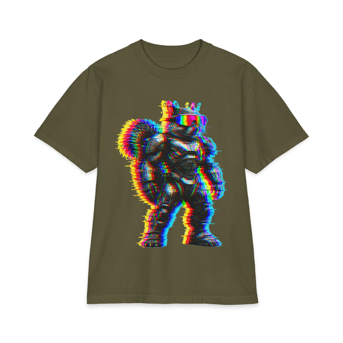 GlitchNuts Luxury Tee — Vintage Glitch Meme
