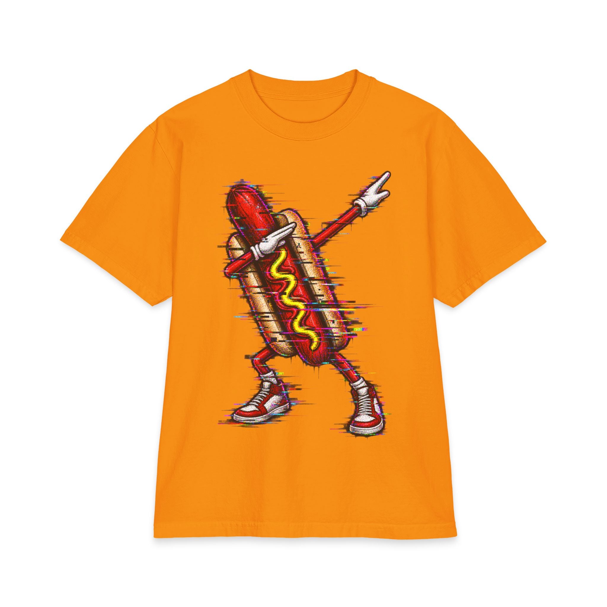 GlitchDog Luxury Tee - Vintage Glitch Meme