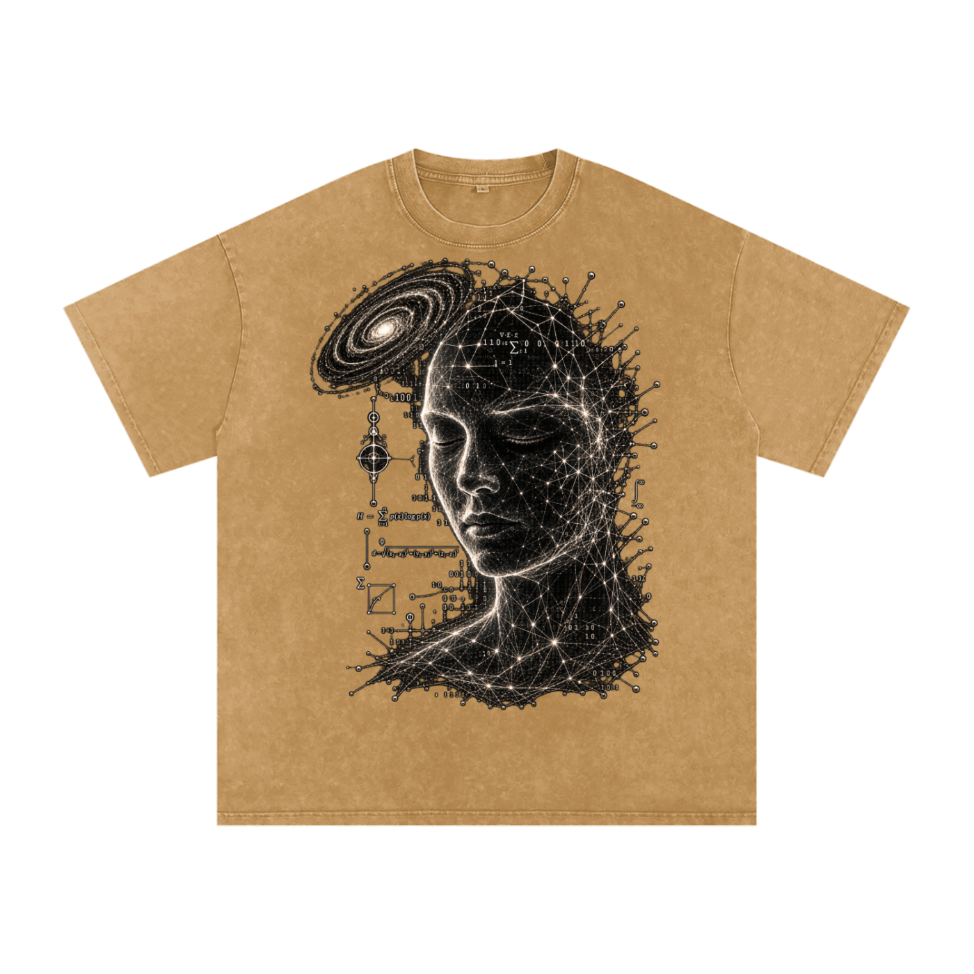 Minds as Mirrors luxury washed cotton streetwear T-shirt, alternate color and garment view 19