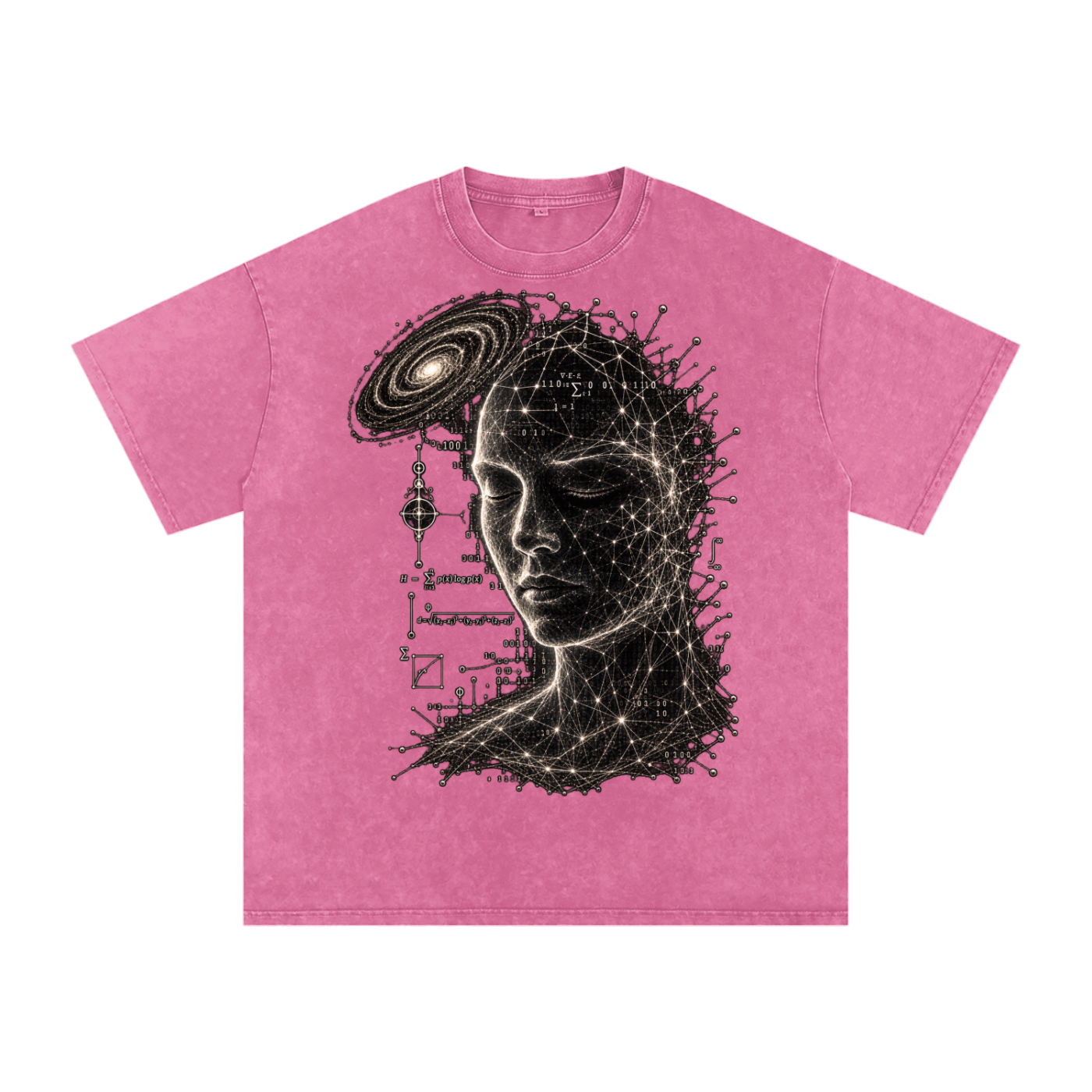Minds as Mirrors luxury washed cotton streetwear T-shirt, alternate color and garment view 15