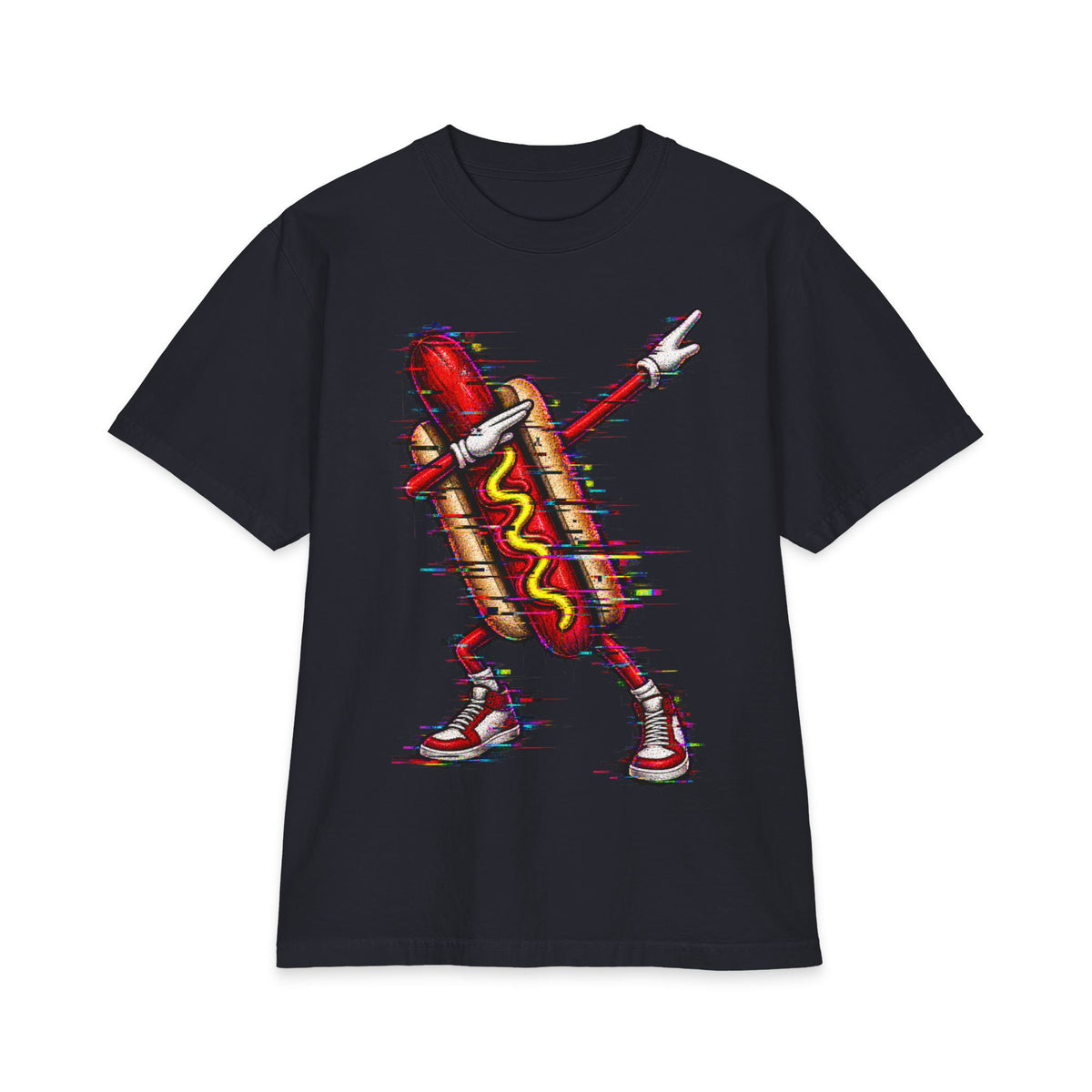 GlitchDog Luxury Tee - Vintage Glitch Meme