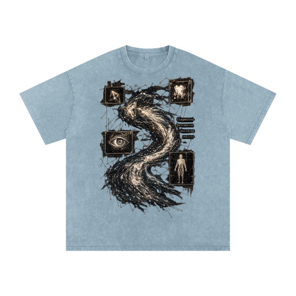 Fragments Become Whole luxury washed cotton streetwear T-shirt, alternate color and garment view 21