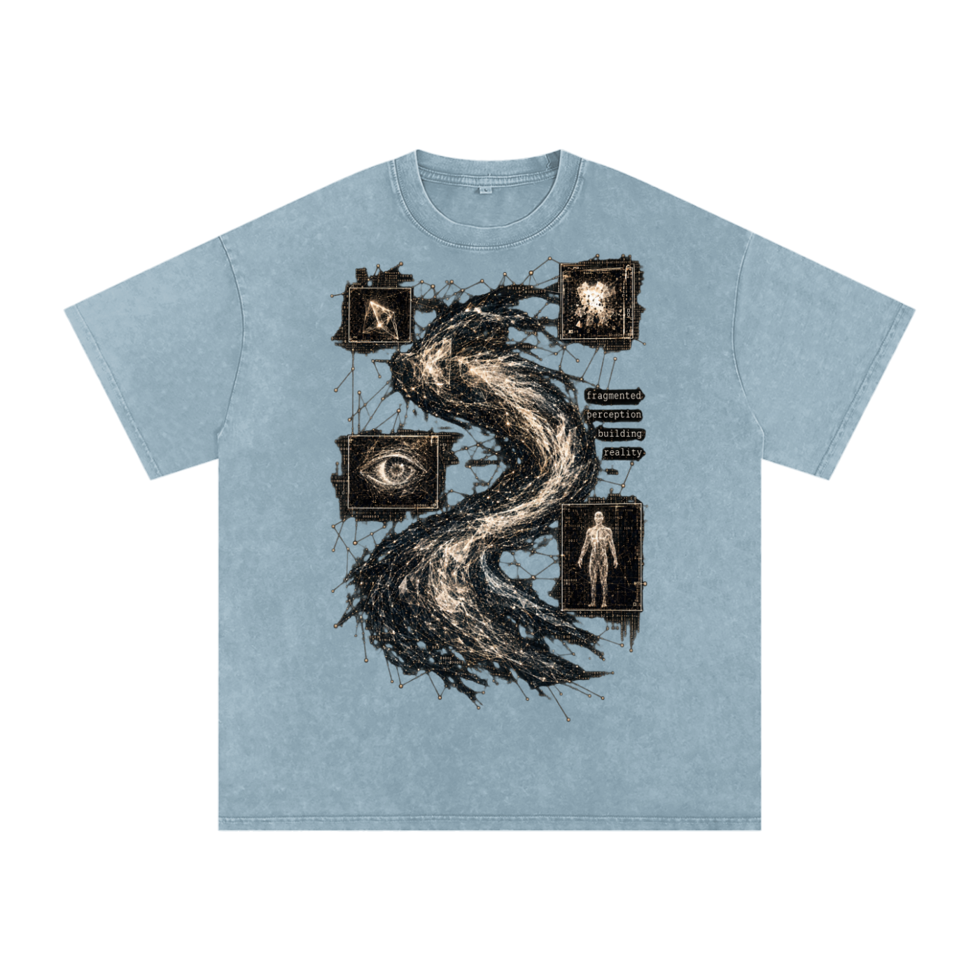 Fragments Become Whole luxury washed cotton streetwear T-shirt, alternate color and garment view 21