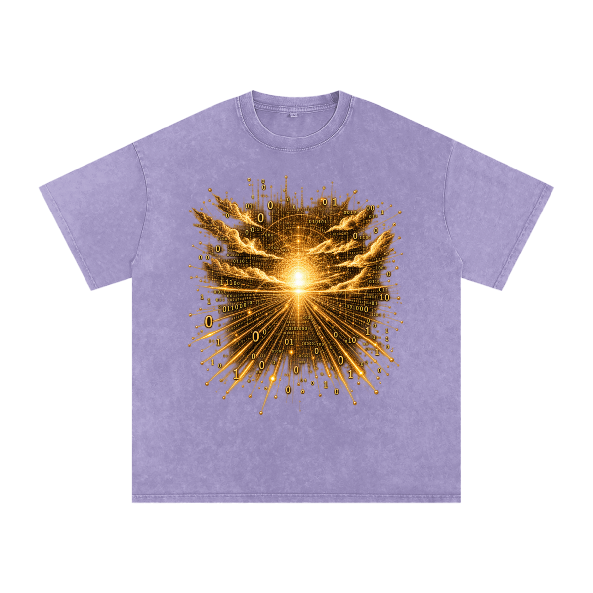 Time Is a Thread luxury washed cotton streetwear T-shirt, alternate color and garment view 11