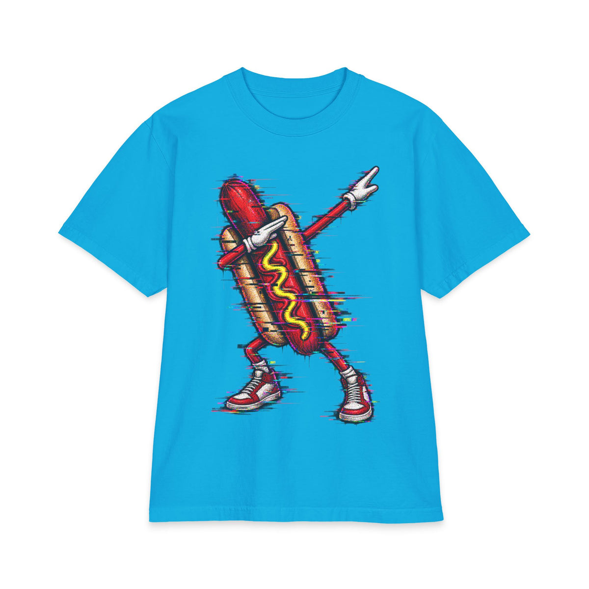 GlitchDog Luxury Tee - Vintage Glitch Meme