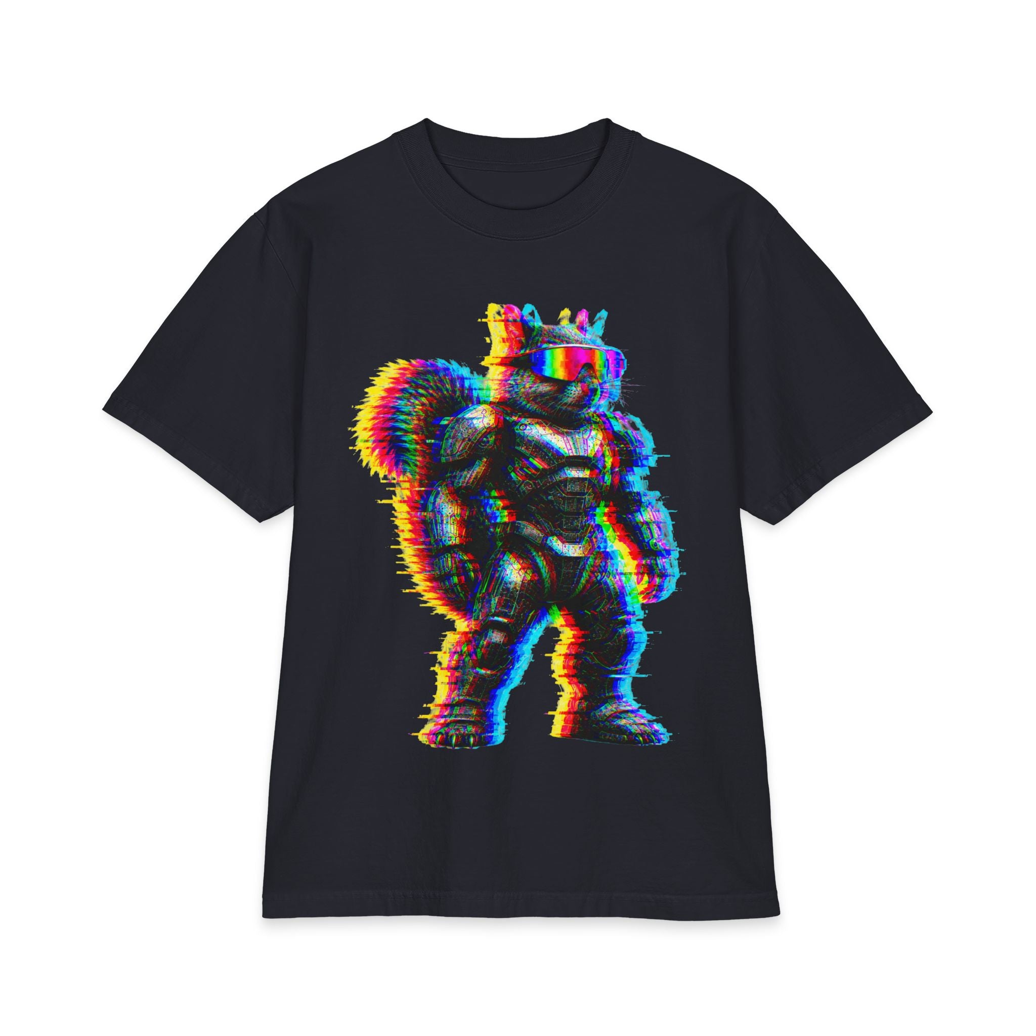 GlitchNuts Luxury Tee — Vintage Glitch Meme