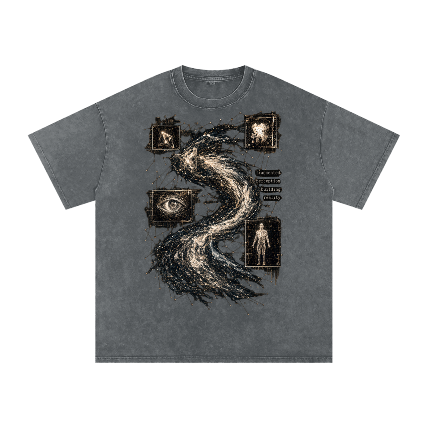 Fragments Become Whole luxury washed cotton streetwear T-shirt, alternate color and garment view 31