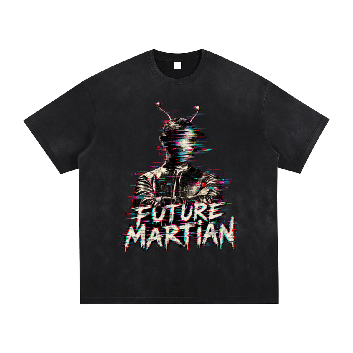 Vintage Washed Hand-Frayed T-Shirt