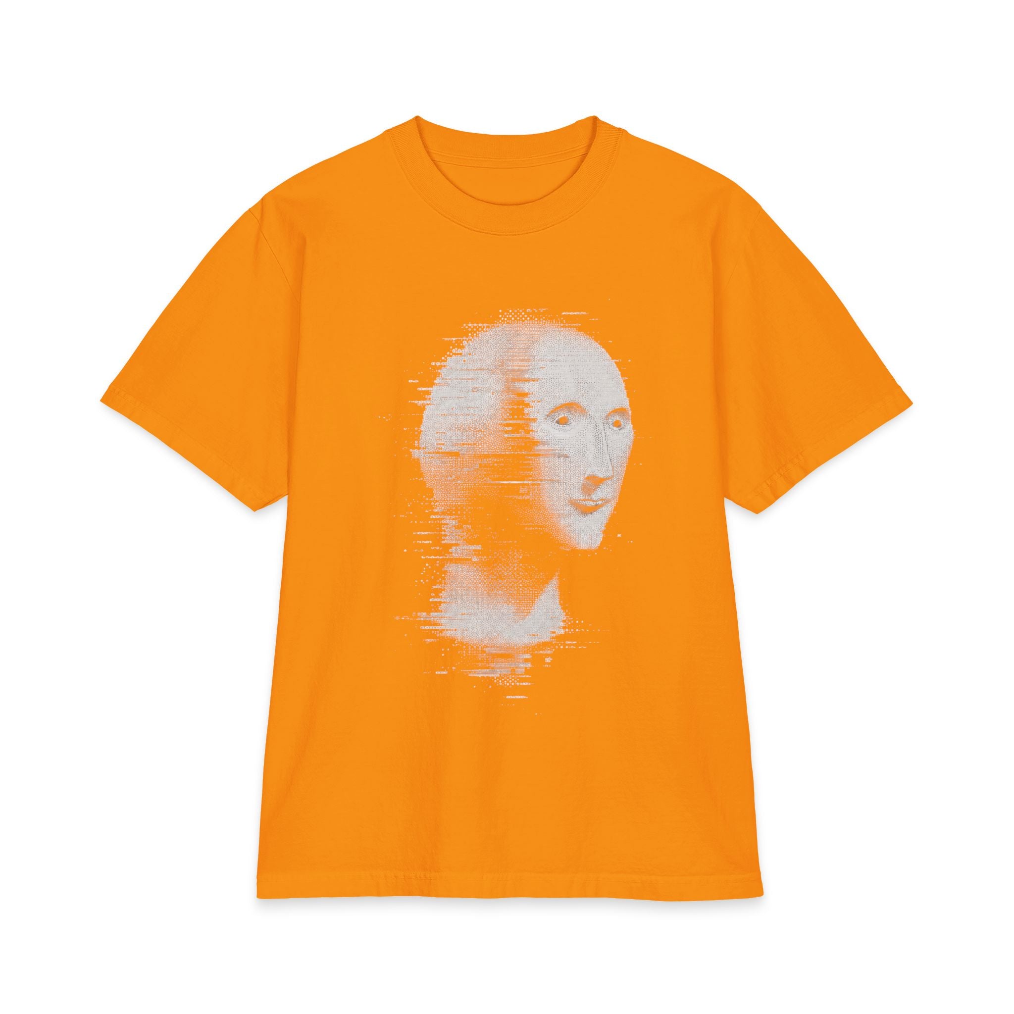 GlitchMan Luxury Tee — Vintage Glitch Meme