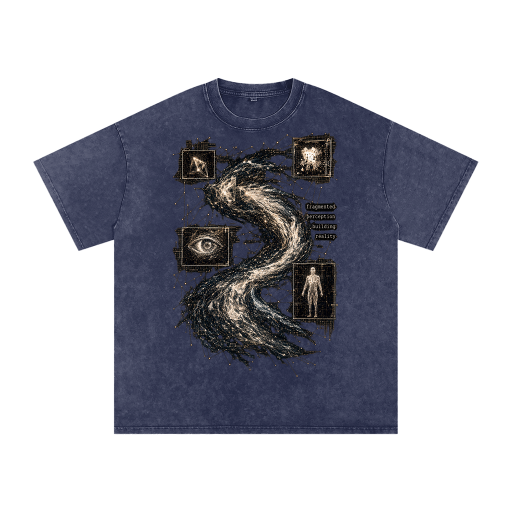 Fragments Become Whole luxury washed cotton streetwear T-shirt, alternate color and garment view 33