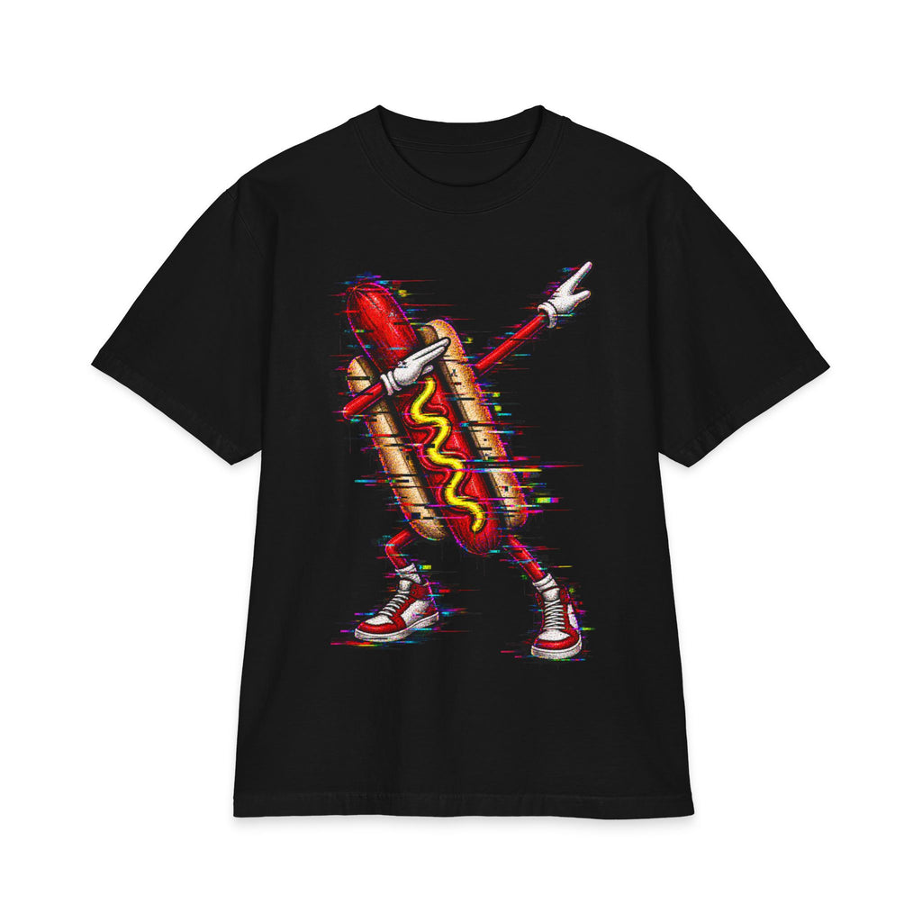 GlitchDog Luxury Tee - Vintage Glitch Meme