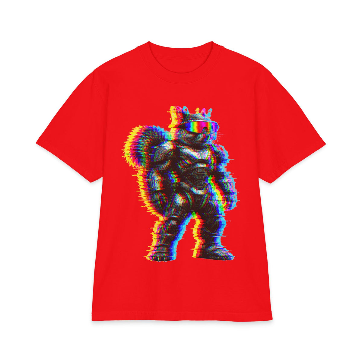 GlitchNuts Luxury Tee — Vintage Glitch Meme