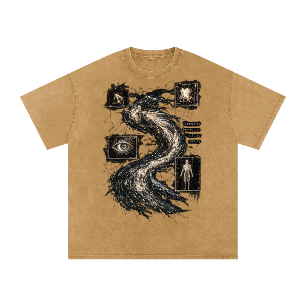 Fragments Become Whole luxury washed cotton streetwear T-shirt, alternate color and garment view 19