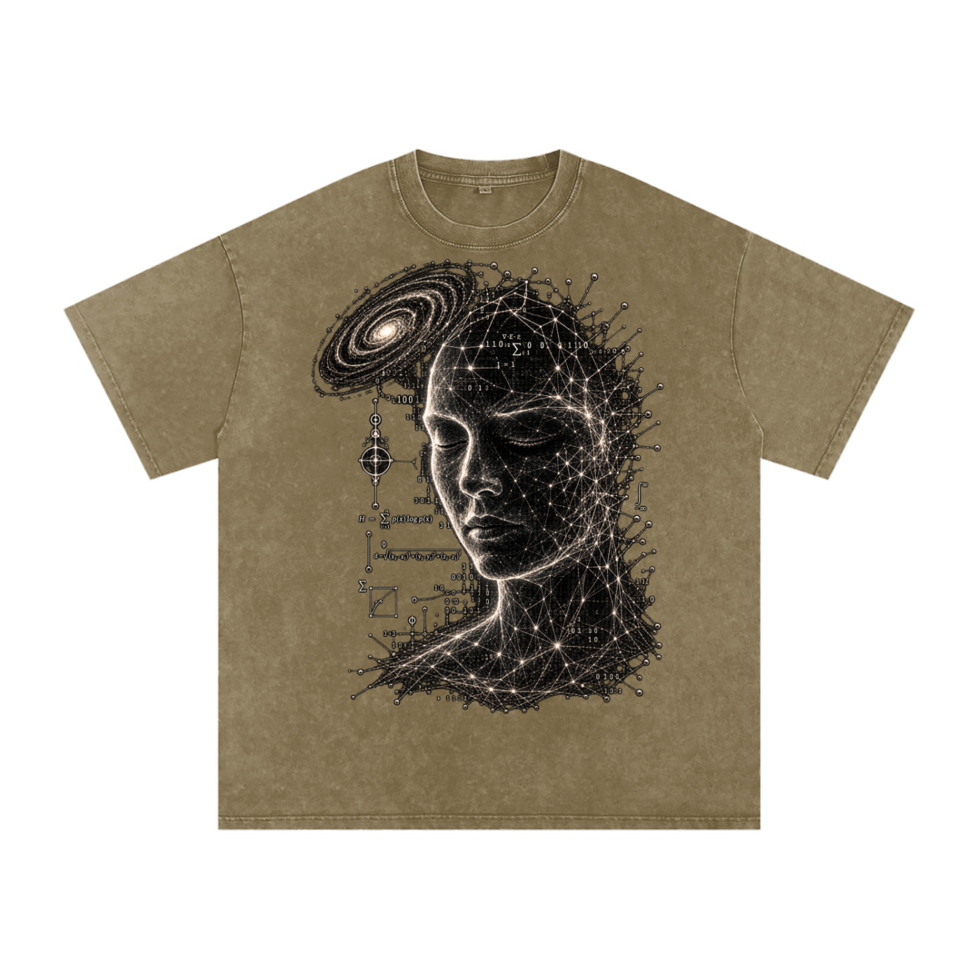 Minds as Mirrors luxury washed cotton streetwear T-shirt, alternate color and garment view 29