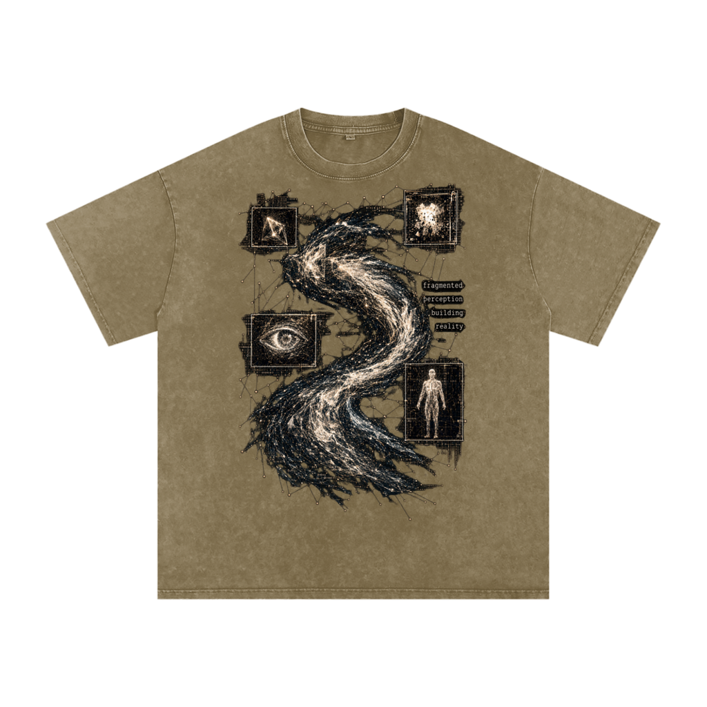 Fragments Become Whole luxury washed cotton streetwear T-shirt, alternate color and garment view 29