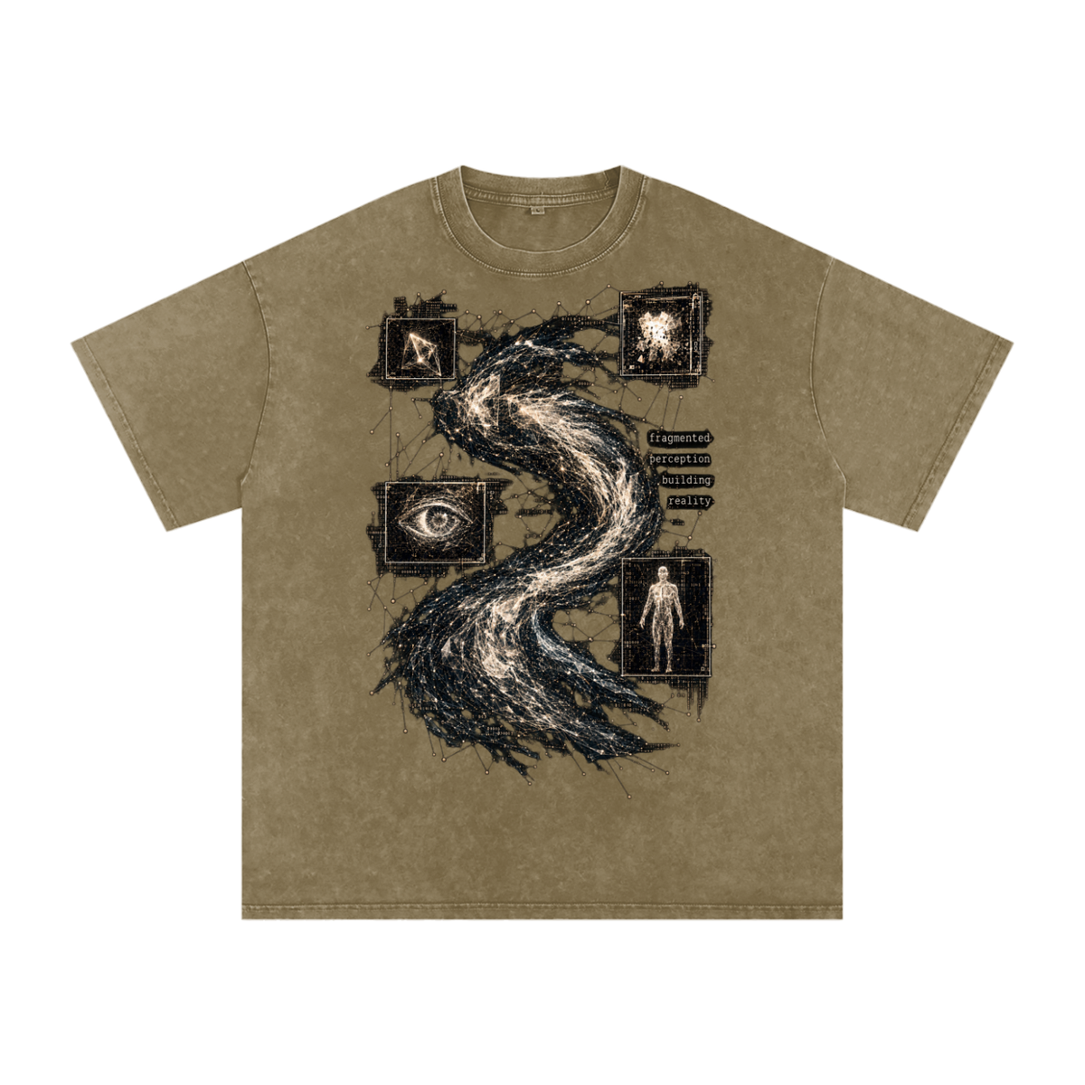 Fragments Become Whole luxury washed cotton streetwear T-shirt, alternate color and garment view 29