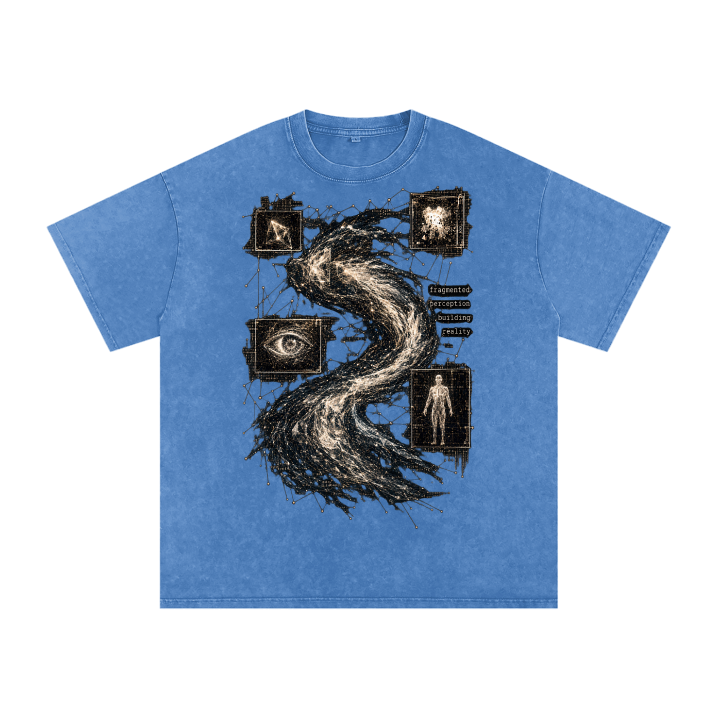 Fragments Become Whole luxury washed cotton streetwear T-shirt, alternate color and garment view 17