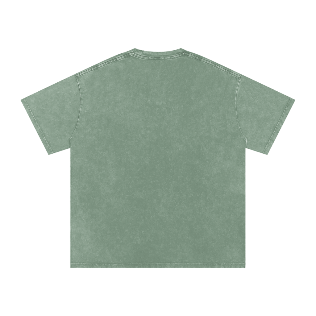 Cities of Pattern luxury washed cotton streetwear T-shirt, alternate color and garment view 10