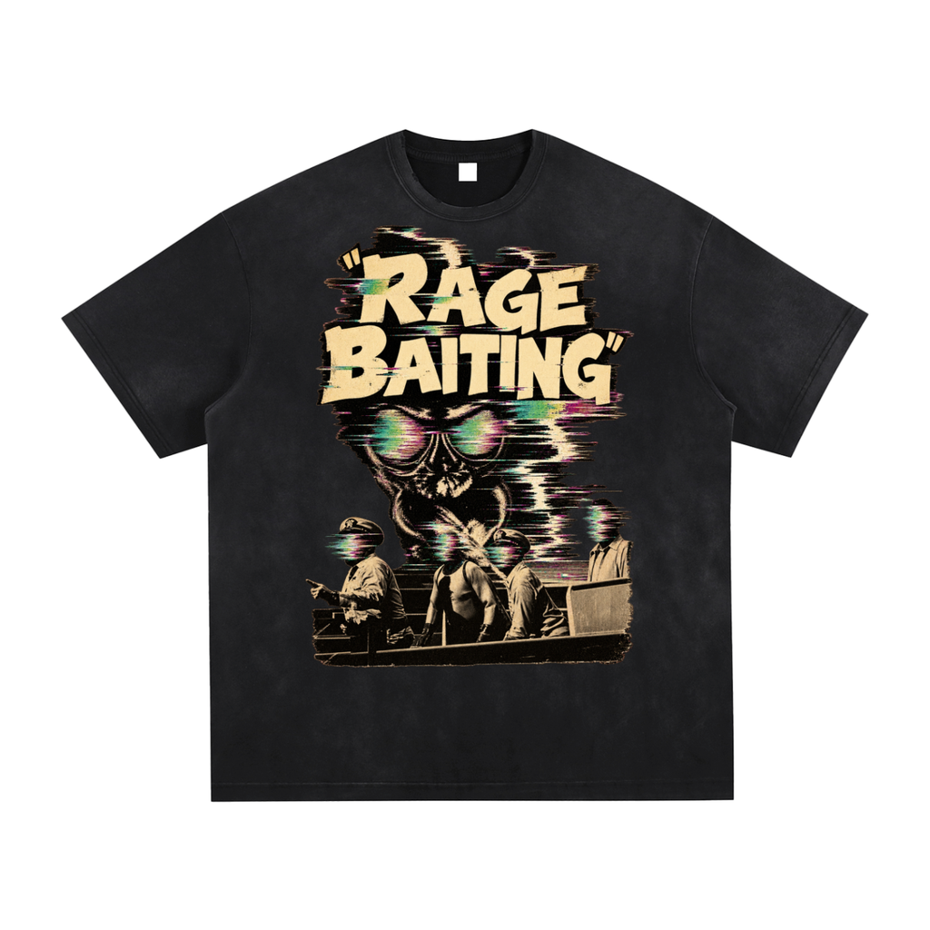Vintage Washed Hand-Frayed T-Shirt